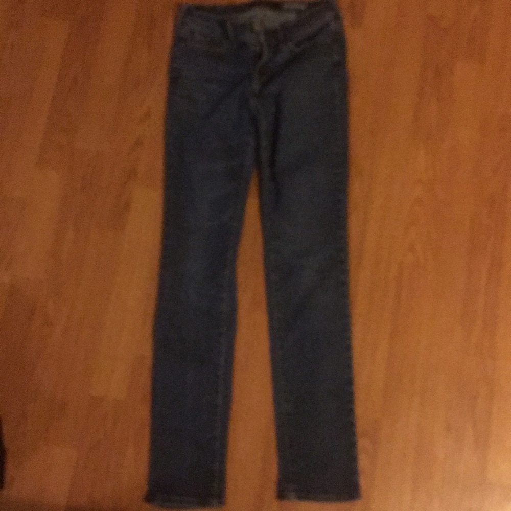 Dark blue skinny jeans